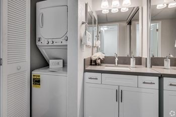 Washer and dryer